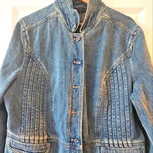 J. Jill Blue Jean Jacket